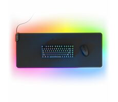Hyte CNVS Intense Play Mat qRGB černá / herní podložka pod klávesnici a myš / 900x370x5 mm