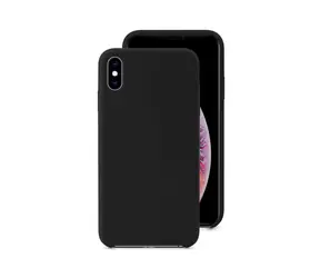 Epico Silicone Case pouzdro pro Apple iPhone X/XS černá