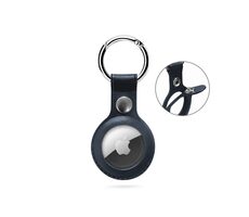 Epico Leather Case Kožené pouzdro pro Apple AirTag modrá