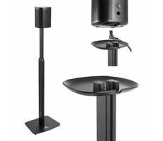 Maclean MC-896 Stojan na reproduktor černá / Pro Sonos One & One SL