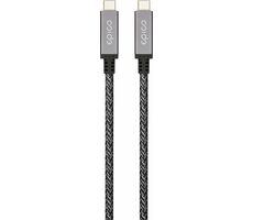 Epico Thunderbolt 4 opletený kabel 1.5m vesmirně šedá