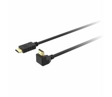Ssupd Meshroom Kabel HDMI 2.0 (M) - HDMI 2.0 (M) 90° 2m černá / 4K