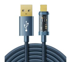 Joyroom S-UL012A12 Nabíjecí kabel USB-A (M) - Lightning (M) 2.4A 1.2m modrá / doprodej