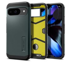 Spigen Tough Armor ochranný kryt pro Google Pixel 9 Pro/Pixel 9 abyss green