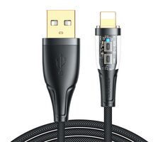 Joyroom S-UL012A3 Nabíjecí kabel USB-A (M) - Lightning (M) 2.4A 1.2m černá 