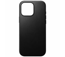 Nomad Modern Leather Case Kožený kryt pro Apple iPhone 16 Pro Max černá 