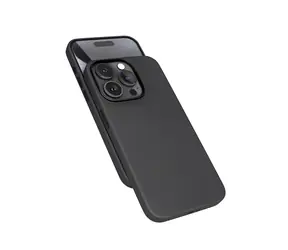 Epico Mag+ Leather Case Zadní kryt s MagSafe pro iPhone 15 Pro Max černá