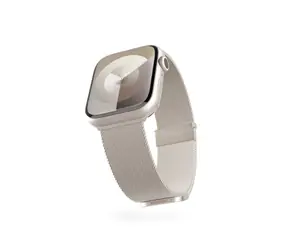 Epico Milanese+ Strap řemínek pro Apple Watch 38/40/41mm hvězdně bílá