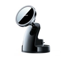 Joyroom JR-ZS240 černá / Držák telefonu do auta s indukční nabíječkou Qi / 4.7" až 6.7"