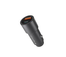 Epico Resolve 38W Dual nabíječka do auta vesmírně šedá / 1x USB-A & 1x USB-C