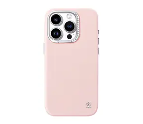 Joyroom PN-15F1 Starry ochranný kryt pro Apple iPhone 15 Pro růžová 