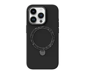 Joyroom PN-14L4 Case Dancing Circle ochranný kryt s MagSafe pro Apple iPhone 14 Pro Max černá 