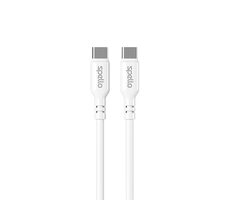 Spello kabel USB-C na USB-C 1m bílá