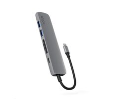 Epico 6in1 Aluminium Hub  8K s USB-C vesmírně šedá