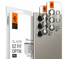 Spigen Glass tR EZ Fit Optik Pro ochranné sklo na fotoaparát pro Samsung Galaxy S24 Ultra 2ks šedá