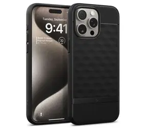 Spigen Caseology Parallax MagSafe ochranný kryt pro Apple iPhone 15 Pro Max černá