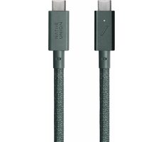Native Union Belt Cable Pro USB-C 2.4m 240W zelená