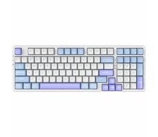 VGN V98 Pro Blueberry Ice Cream - Sea Salt / Bezdrátová herní klávesnice / mechanická / 2.4GHz + Bluetooth / US Layout