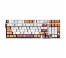 VGN V98 Pro Blueberry Ice Cream - Twilight / Bezdrátová herní klávesnice / mechanická / 2.4GHz + Bluetooth / US Layout