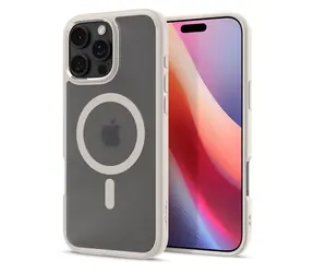 Spigen Ultra Hybrid MagSafe ochranný kryt pro Apple iPhone 16 Pro frost natural titanium