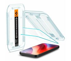 Spigen Glass tR EZ Fit 2 Pack ochranné sklo pro Apple iPhone 16 Pro čirá
