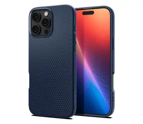 Spigen Liquid Air ochranný kryt pro Apple iPhone 16 Pro modrá