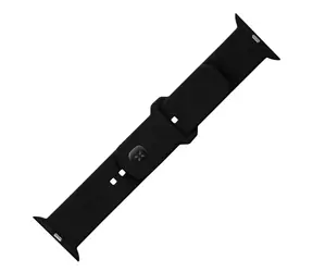 FIXED Set silikonových řemínků Silicone Sporty Strap pro Apple Watch Ultra 49mm černý