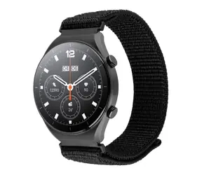 FIXED Nylonový řemínek Nylon Sporty Strap s Quick Release 20mm pro smartwatch černý
