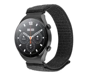 FIXED Nylonový řemínek Nylon Sporty Strap s Quick Release 22mm pro smartwatch tmavě šedý