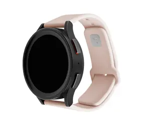 FIXED Set silikonových řemínků Silicone Sporty Strap s Quick Release 22mm pro smartwatch růžový