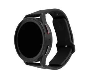 FIXED Set silikonových řemínků Silicone Sporty Strap s Quick Release 22mm pro smartwatch černý
