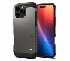 Spigen Tough Armor MagSafe ochranný kryt pro Apple iPhone 16 Pro gunmetal