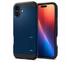 Spigen Tough Armor MagSafe ochranný kryt pro Apple iPhone 16 modrá