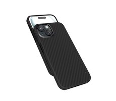 Epico Mag+ Carbon ochranný kryt s MagSafe pro Apple iPhone 16 černá