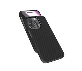 Epico Mag+ Carbon ochranný kryt s MagSafe pro Apple iPhone 16 Pro černá