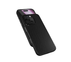 Epico Mag+ Hybrid Carbon ochranný kryt s MagSafe pro Apple iPhone 16 Pro černá