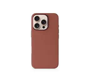 Epico Mag+ Leather ochranný kryt s MagSafe pro Apple iPhone 16 Pro hnědá