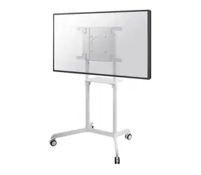 Neomounts NS-M1250WHITE pojízdný stojan pro LCD TV 37"–70" / nosnost max. 70 kg / náklon 5° / rotace 90°