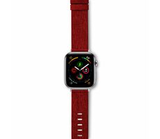Epico Canvas řemínek pro Apple Watch 42/44/45/49mm červená