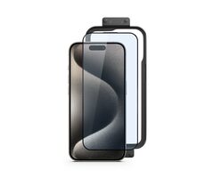 Epico Resolve Edge to Edge Ochranné sklo pro Apple iPhone 15 Pro Max / s instalačním rámečkem