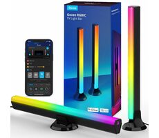 Govee SMART LED RGBIC Panel 38cm pro TV 43-75" - 2ks / LED panely / 24W / 1500lm / BT / WiFi / RGBIC