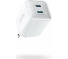 Anker PowerPort III 40W bílá / Nabíječka / 2x USB-C
