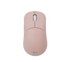 White Shark AERO růžová / Herní bezdrátová myš / optická / 5000 DPI / 6 tlačítek / 2.4 GHz / USB