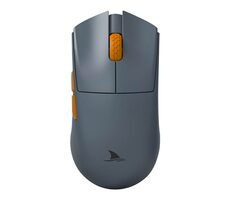 Darmoshark M3s šedá / Herní bezdrátová myš / 26000DPI / 8 tlačítek / USB-C / BT / 2.4G