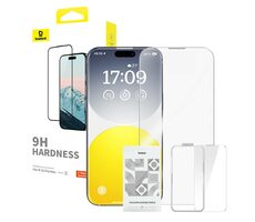 Baseus P60057404203-03 Diamantové tvrzené sklo pro Apple iPhone 15 Pro Max / 0.3mm