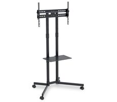 CONNECT IT Wheelie III černá / Pojízdný stojan na obrazovku / 37" - 70"
