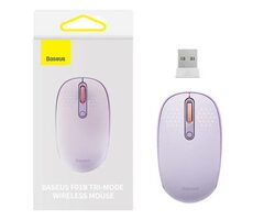 Baseus B01055503513-00 fialová / Bezdrátová myš / 1600 DPI / USB-A / Bluetooth 5.0