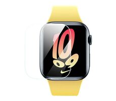 Baseus Ochranná fólie pro hodinky Apple Watch 4/5/6/SE/SE 2 (44mm) čirá