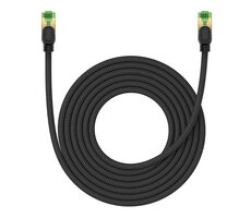 Baseus B0013320C111-05 Opletený síťový kabel RJ45 Cat.8 5m černá