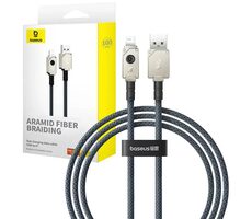 Baseus P10355802221-00 Rychlonabíjecí kabel Lightning 1m černá / 1x USB-A(F) / 1x Lightning(M)